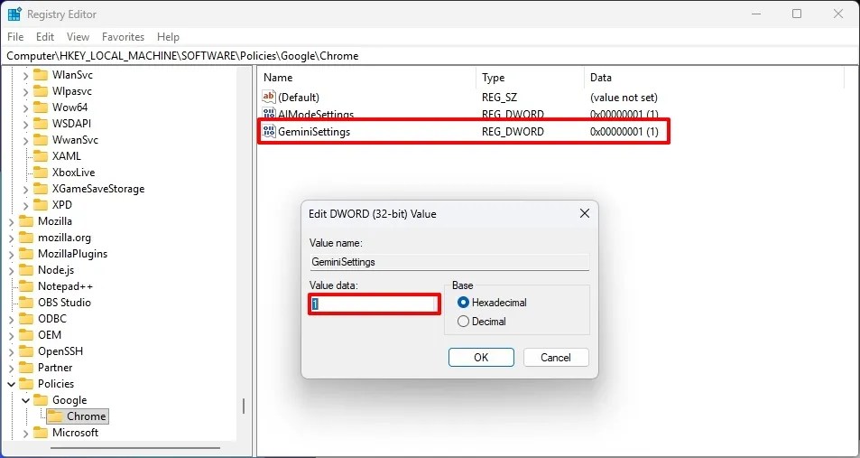Registry disable Ask Copilot button and settings