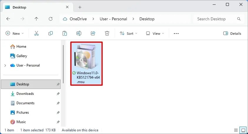 Windows 11 26H2 eKB msu installer