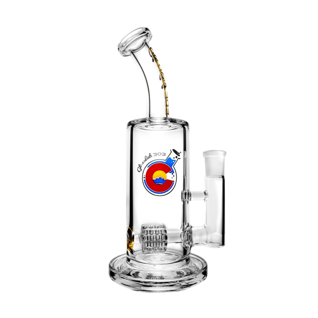 Glass Lab 303 Rig Fat Matrix Perc · PurePuff