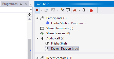 Image Audio call
