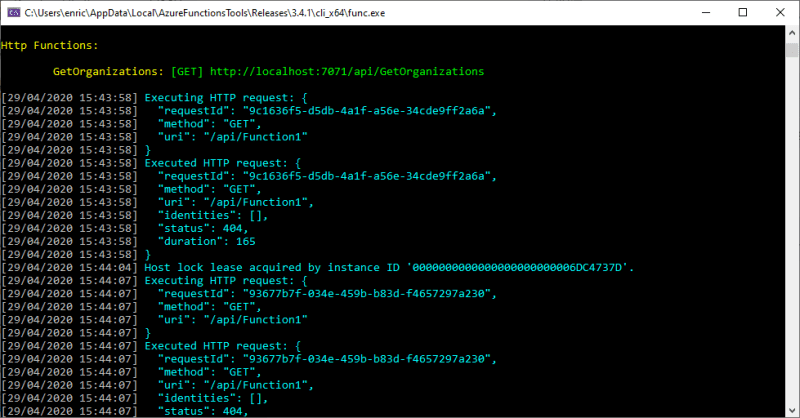 Azure Function in F# is working