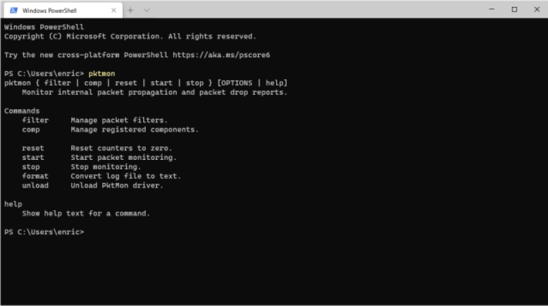 Windows 10 network sniffer