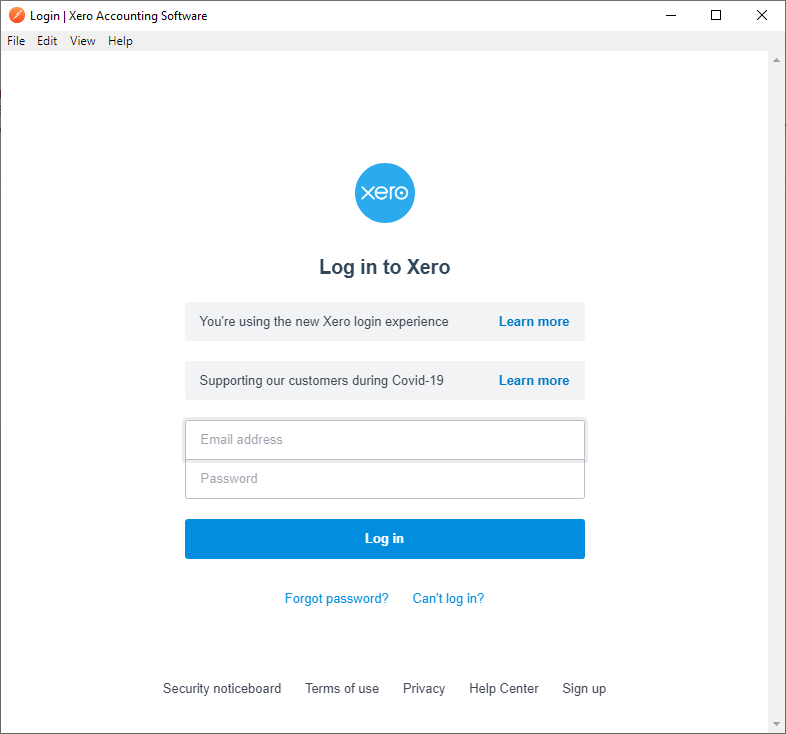 Xero Login in Postman