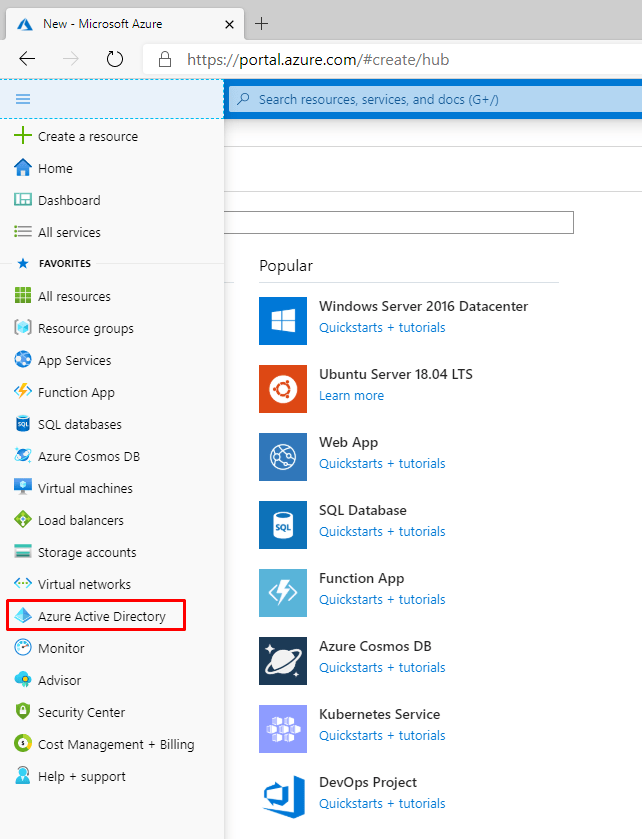 Active Directory on Azure