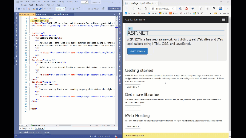 Web Live Preview for Visual Studio 2019