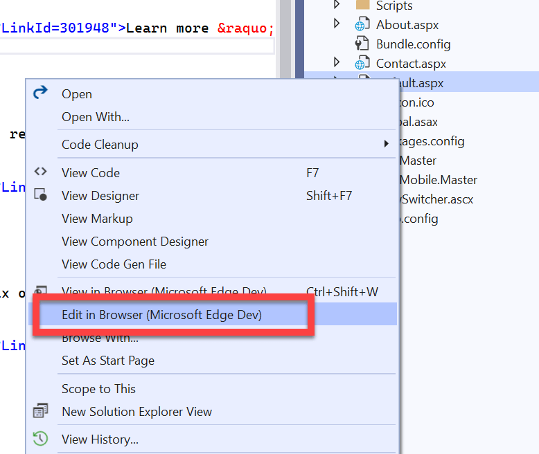 Edit in browser