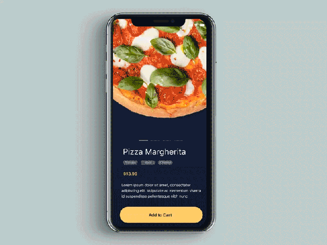 Xamarin.Forms UI Challenges – Pizza Shop