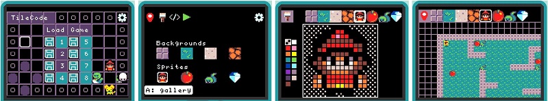 TileCode screens