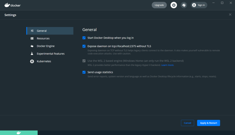 Docker Settings - Deploy ShinyApps with Azure and Docker