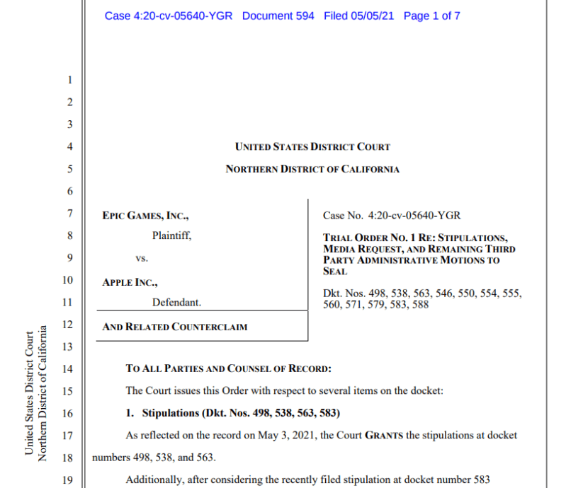 The best part of the Epic vs Apple trial: secret documents from the whole industry are being disclosed