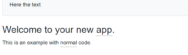 The Tooltip component in action - Create Tooltip component for Blazor