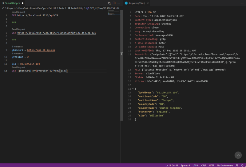 RestClient with parameters