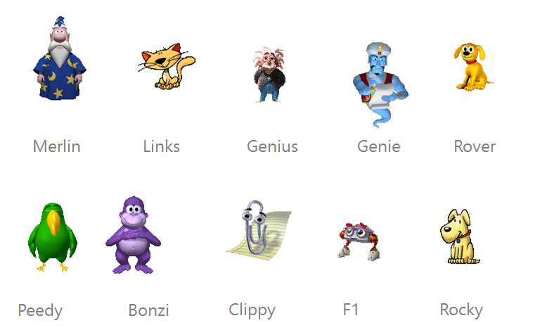 Available agent in Clippy Blazor component - Clippy Blazor component