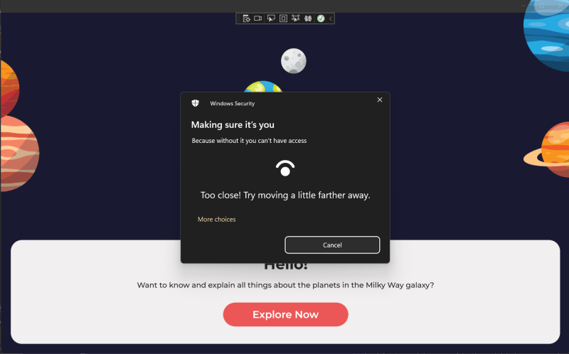 Windows biometric authentication - Use biometric authentication in MAUI