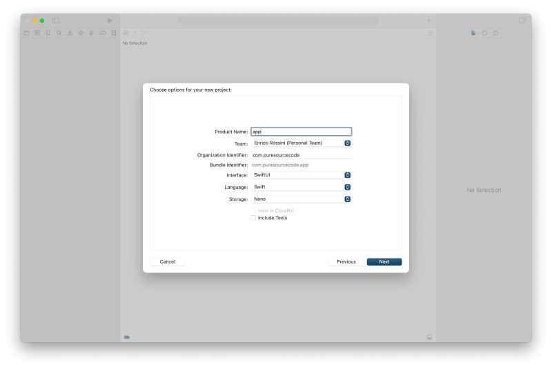 Xcode: select the product name - Deploy MAUI app on a real device
