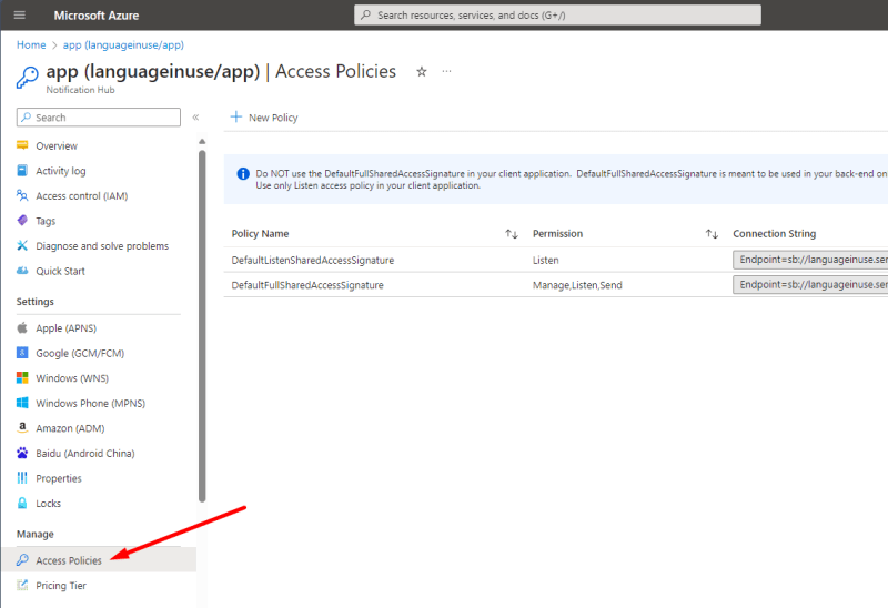 - MAUI Push Notifications using Azure Notification Hub
