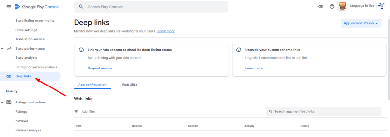 - Deep linking for NET8 MAUI