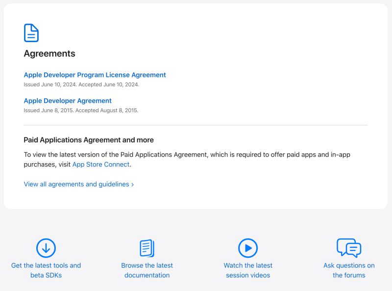 Apple Developer Portal - Sequoia doesn't work with MAUI