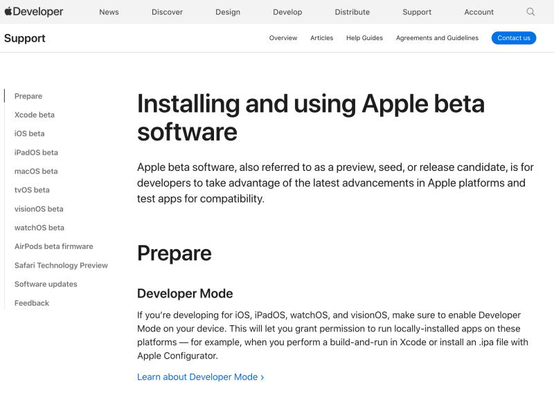 Installing and using Apple beta software - Sequoia doesn't work with MAUI