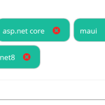 MAUI component for skills using FlexLayout