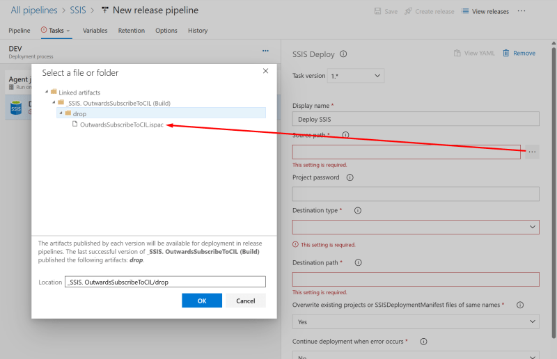 Select Source Path