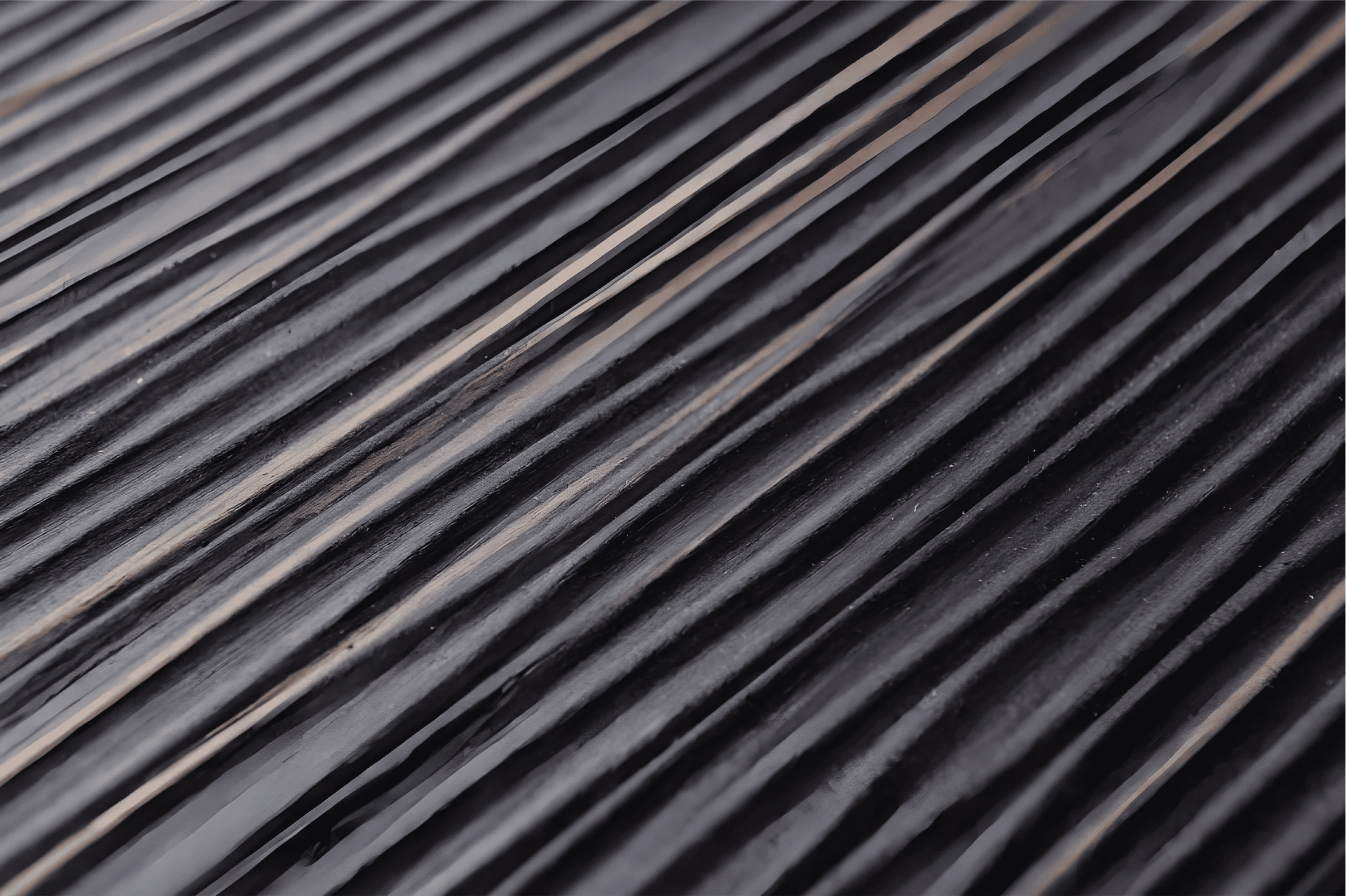 Embossed wood veneers with a textured pattern add depth and dimension.