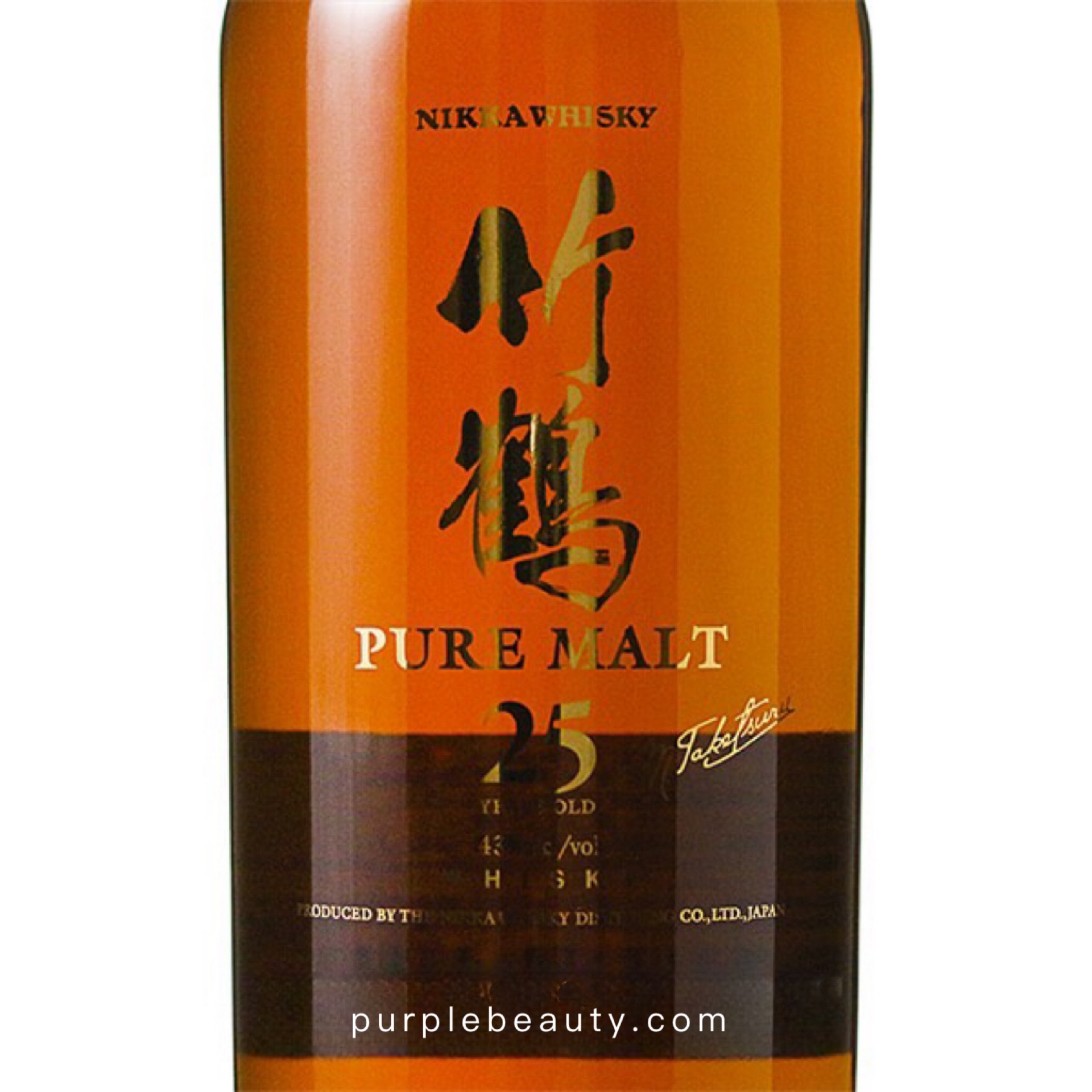 竹鶴25年 木製空箱 未洗浄 空瓶 生産終了品 ニッカ 木