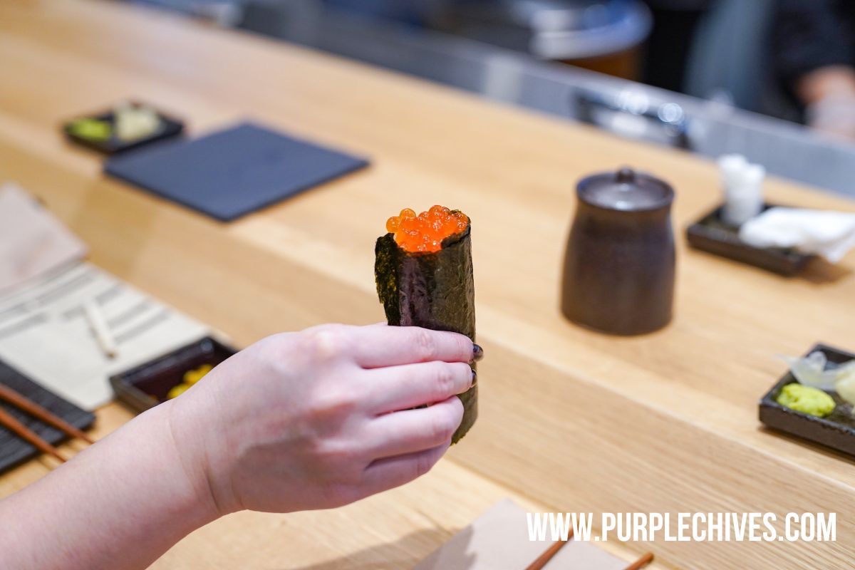 Hello Nori Holiday Menu - A Premium Hand Roll Experience for