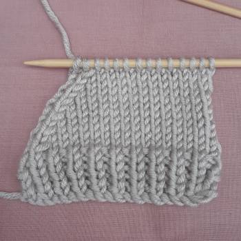 K2tog Tutorial Knit 2 Together Right Leaning Knitting Decrease - Best Geometric Wallpapers in HD