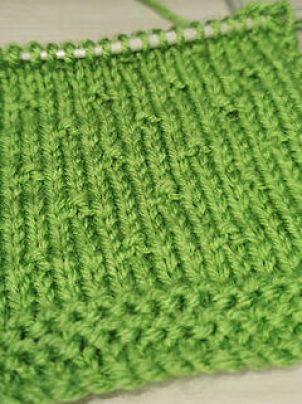 simple seed stitch knitting pattern