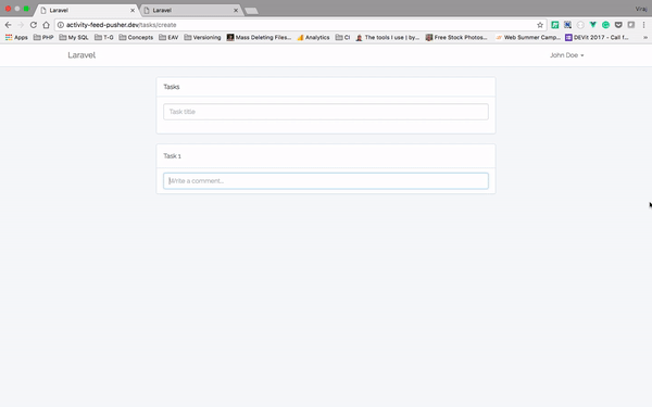 Build A Realtime Activity Feed With Laravel Pusher Tutorials - Classic Landscape Picture - 4K
