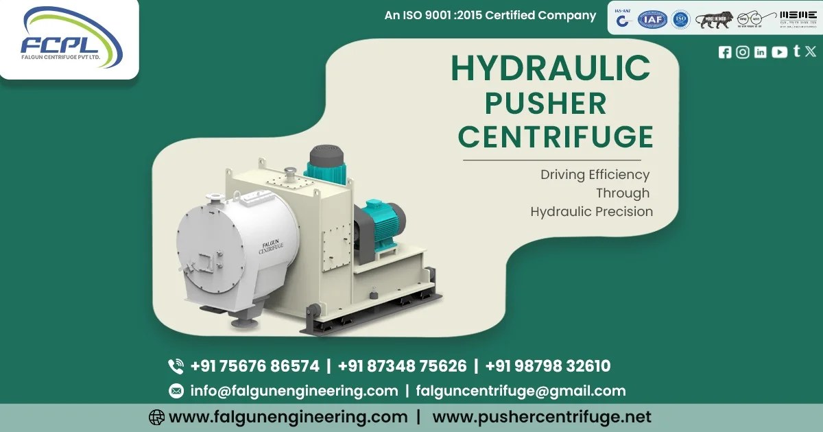 Sea Salt Processing Pusher Centrifuge