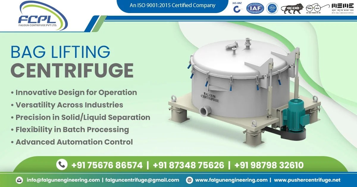 Premium Bag Lifting Centrifuge in Chennai