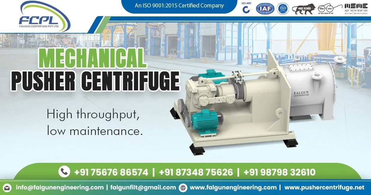 Premium Mechanical Pusher Centrifuge in Russia