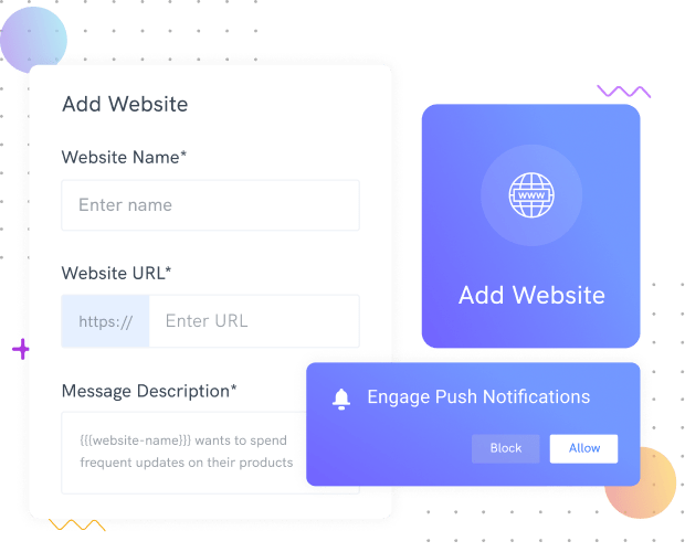 Push Notification Service Pushninja By 500apps - Premium Gradient Texture Gallery - HD