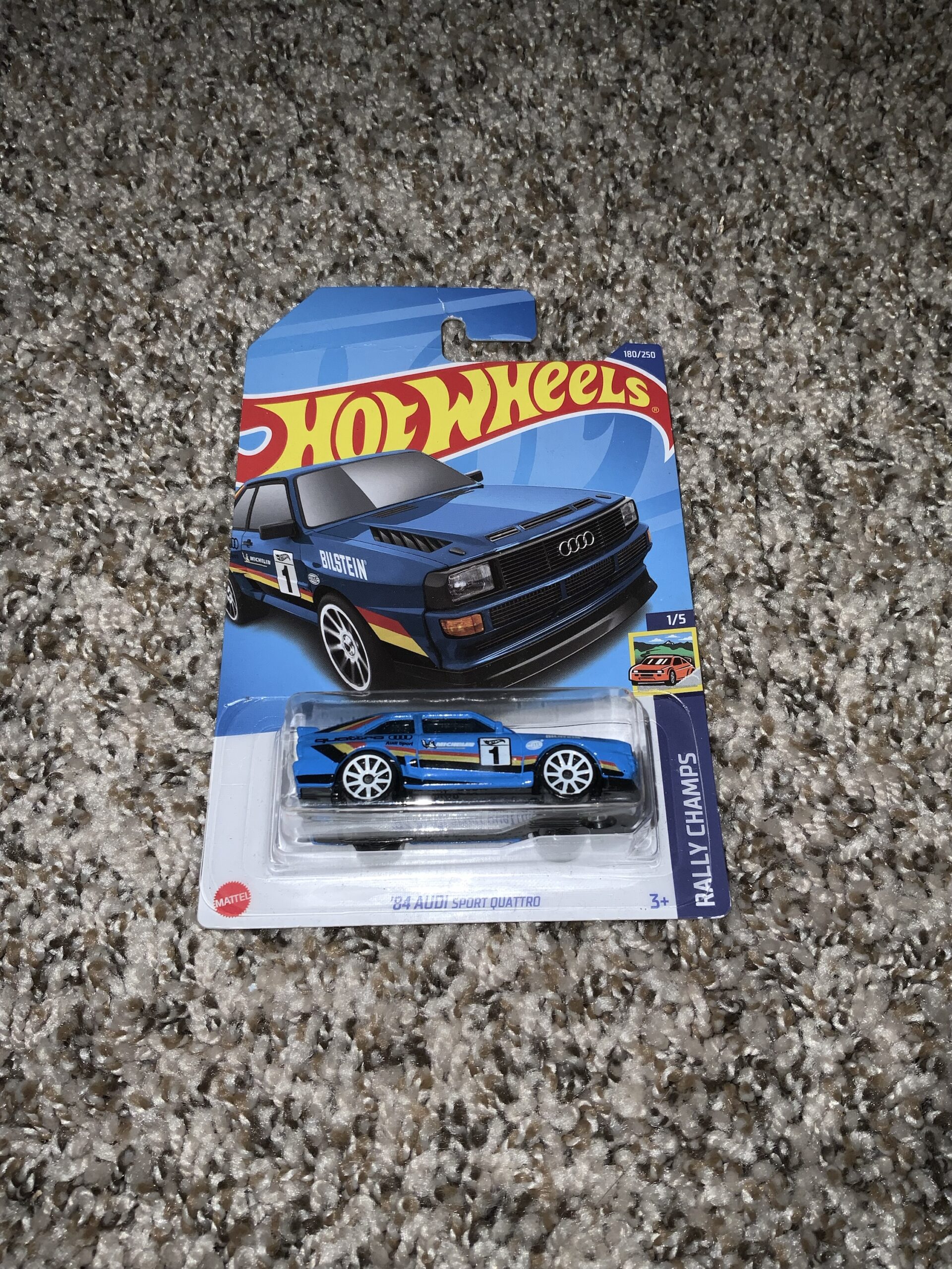 1984 Audi Sport Quattro "Rally Champs" 1/5 Hot Wheels