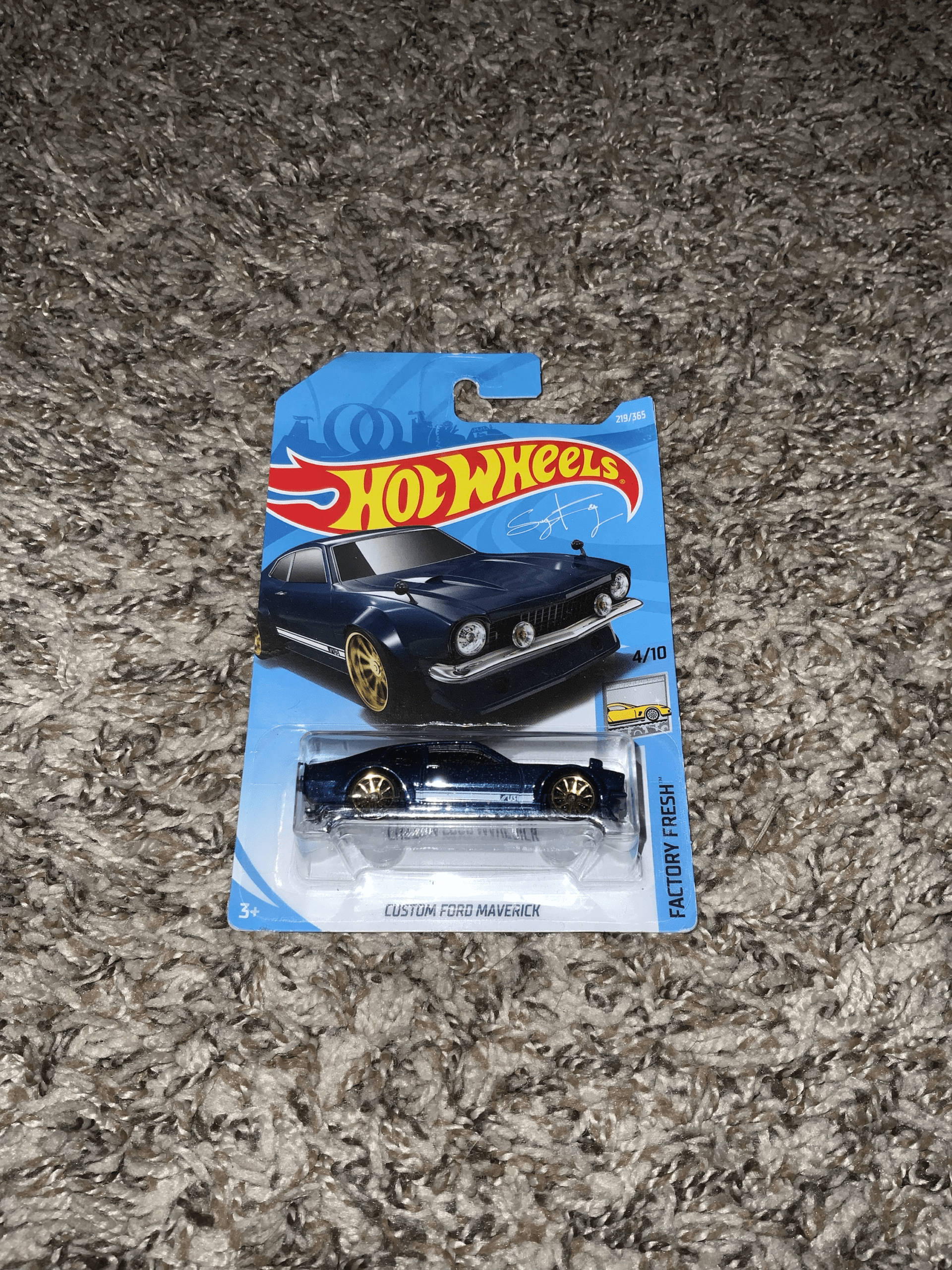 Custom Ford Maverick "Factory Fresh" 4/10 Hot Wheels