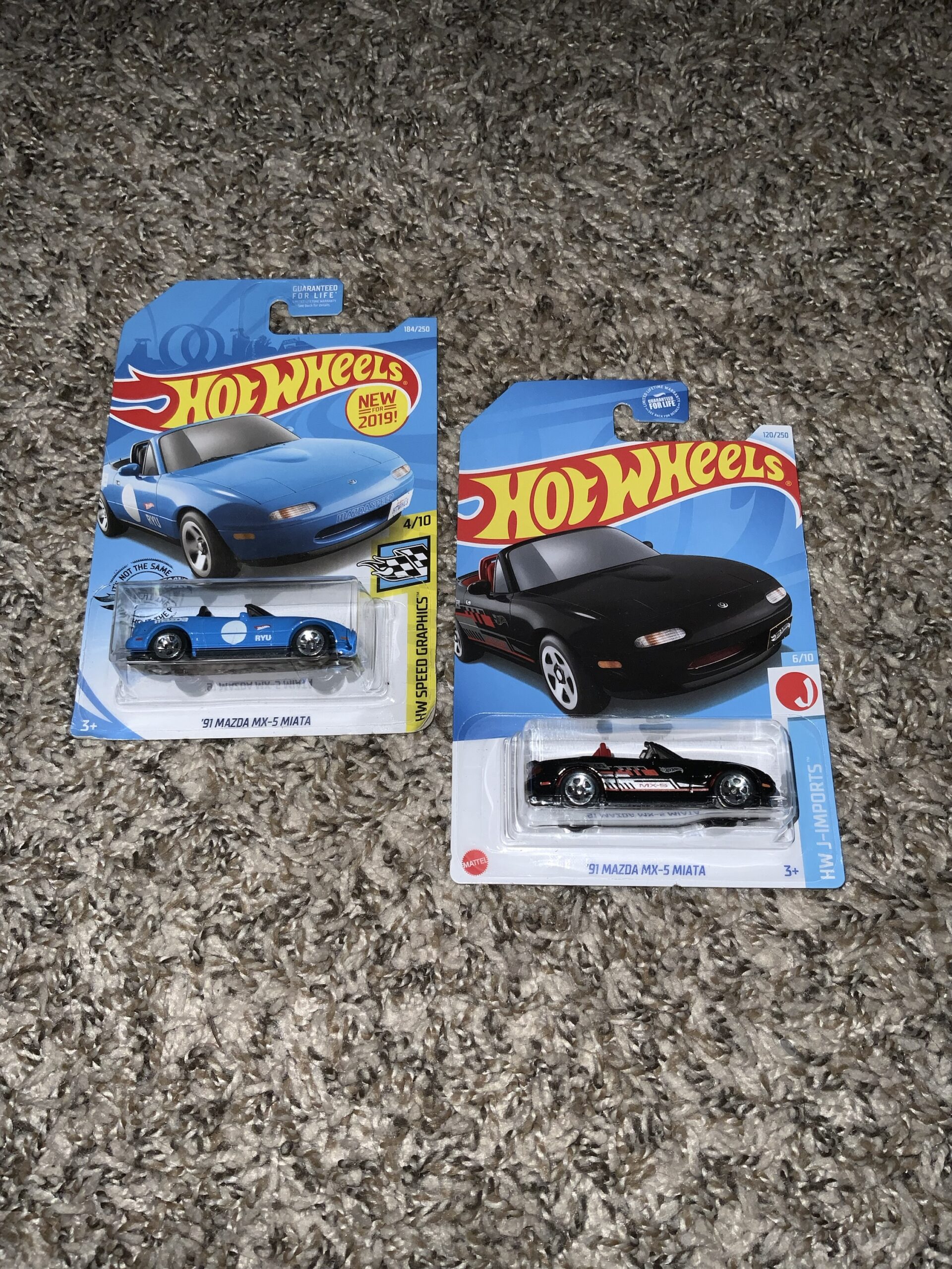1991 Mazda MX-5 Miata (NA Assorted) Hot Wheels