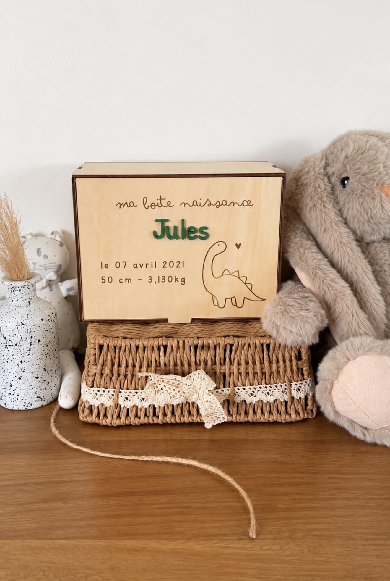 Créations personnalisées pour naissance et enfants