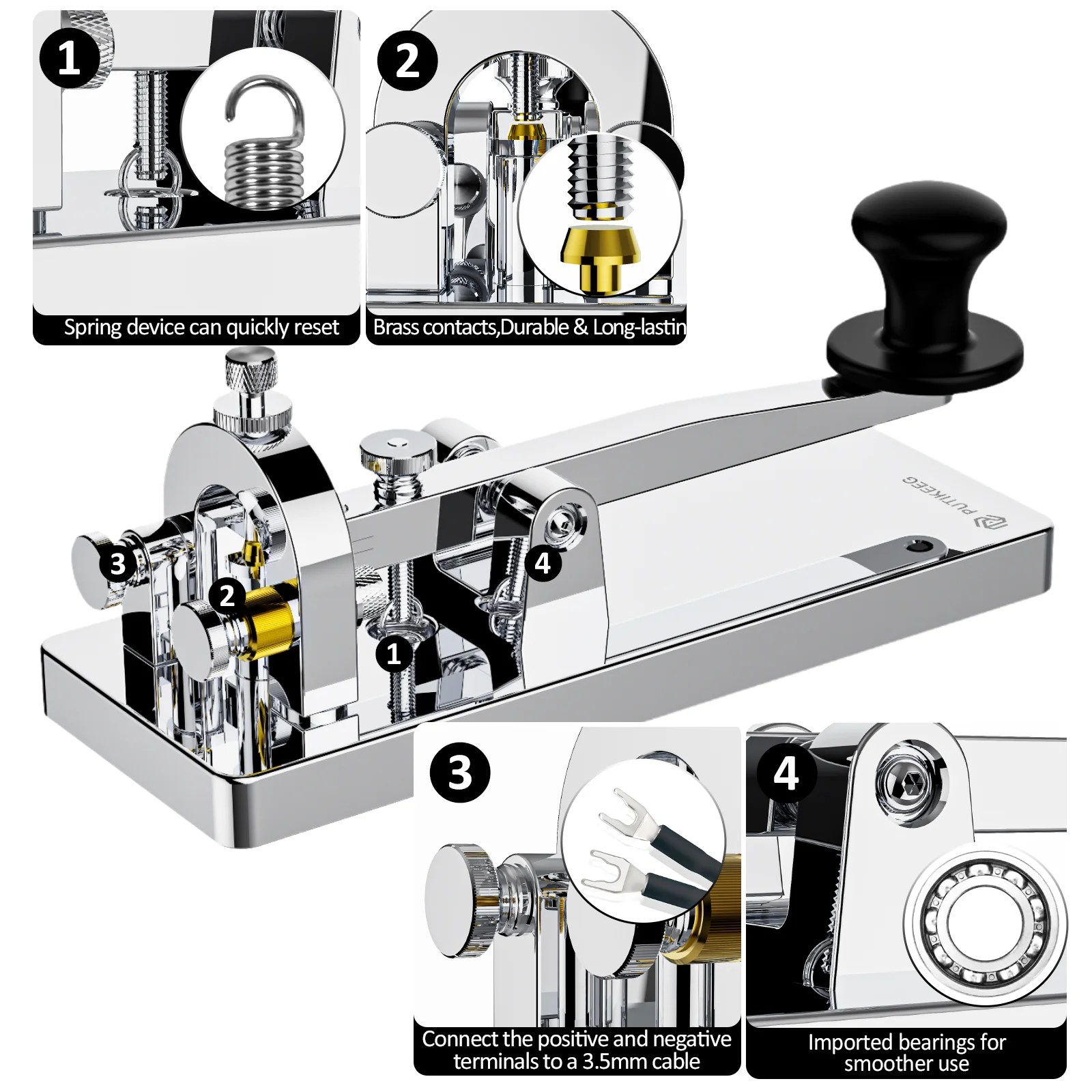 Cw Morse Key Putikeeg