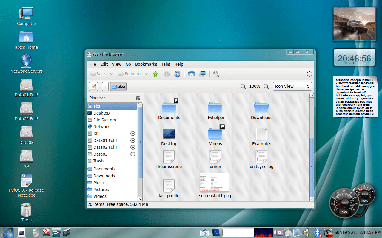 Paris Van Java Os Easy And Elegance Linux Distro