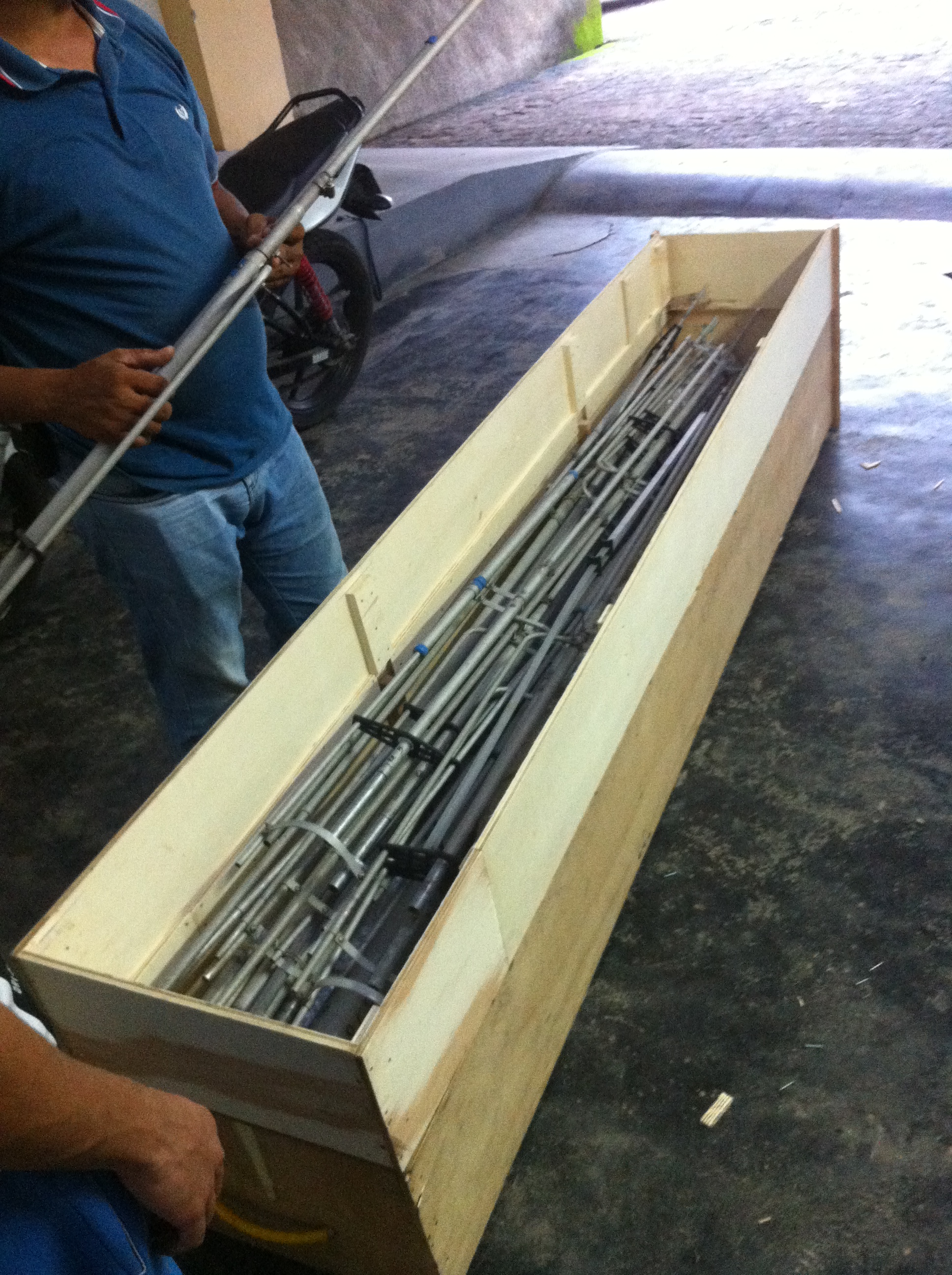 Everything fitting the box!