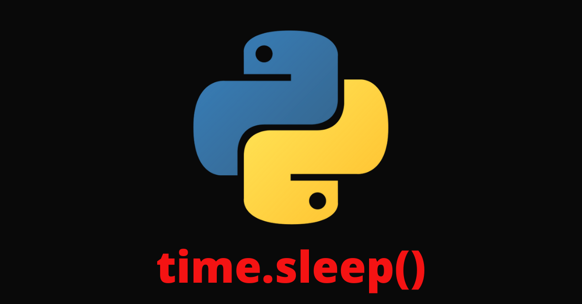 أمر Sleep في بايثون