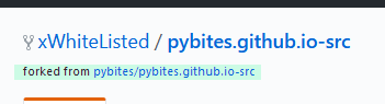 Github Forked