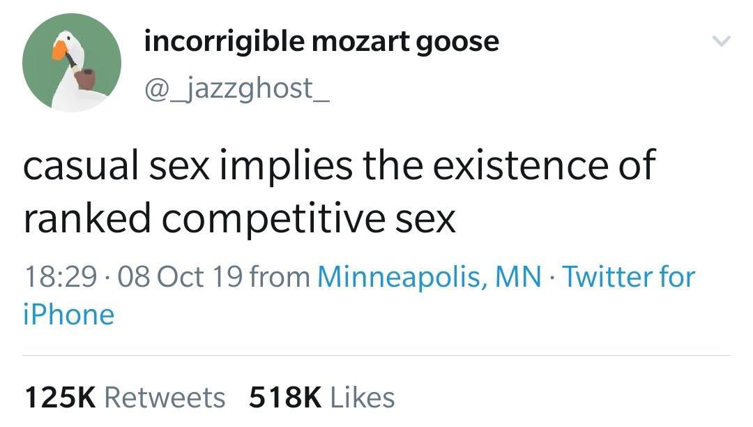 Competitive Sex