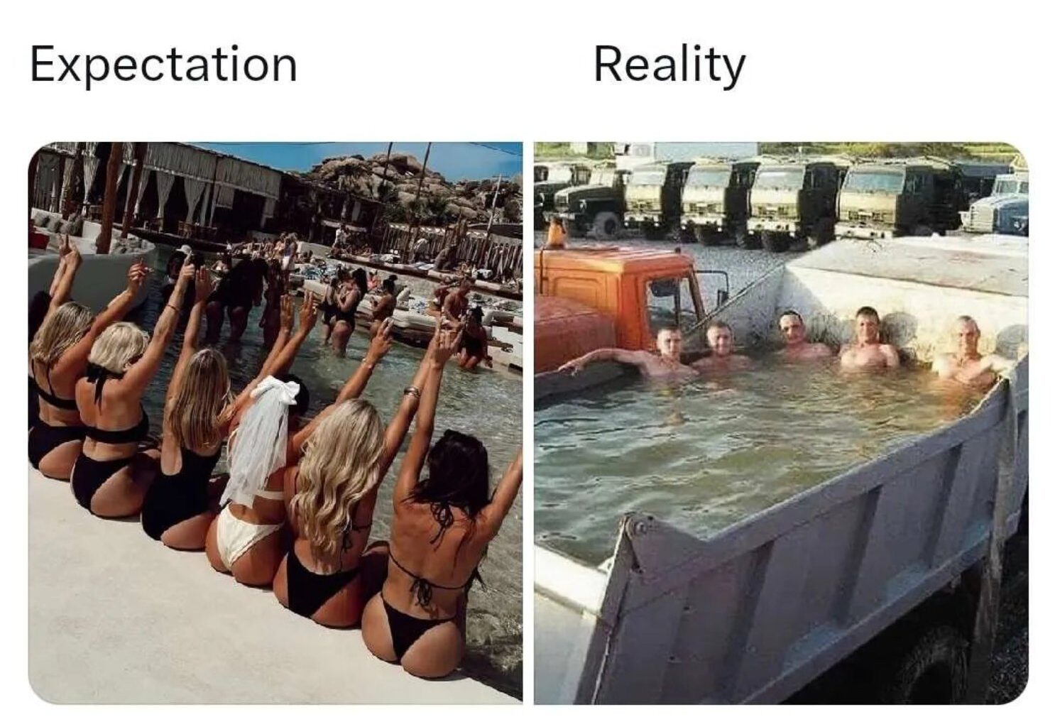 Expectation vs Reality