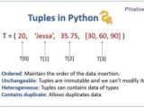 Tuples In Python Pynative