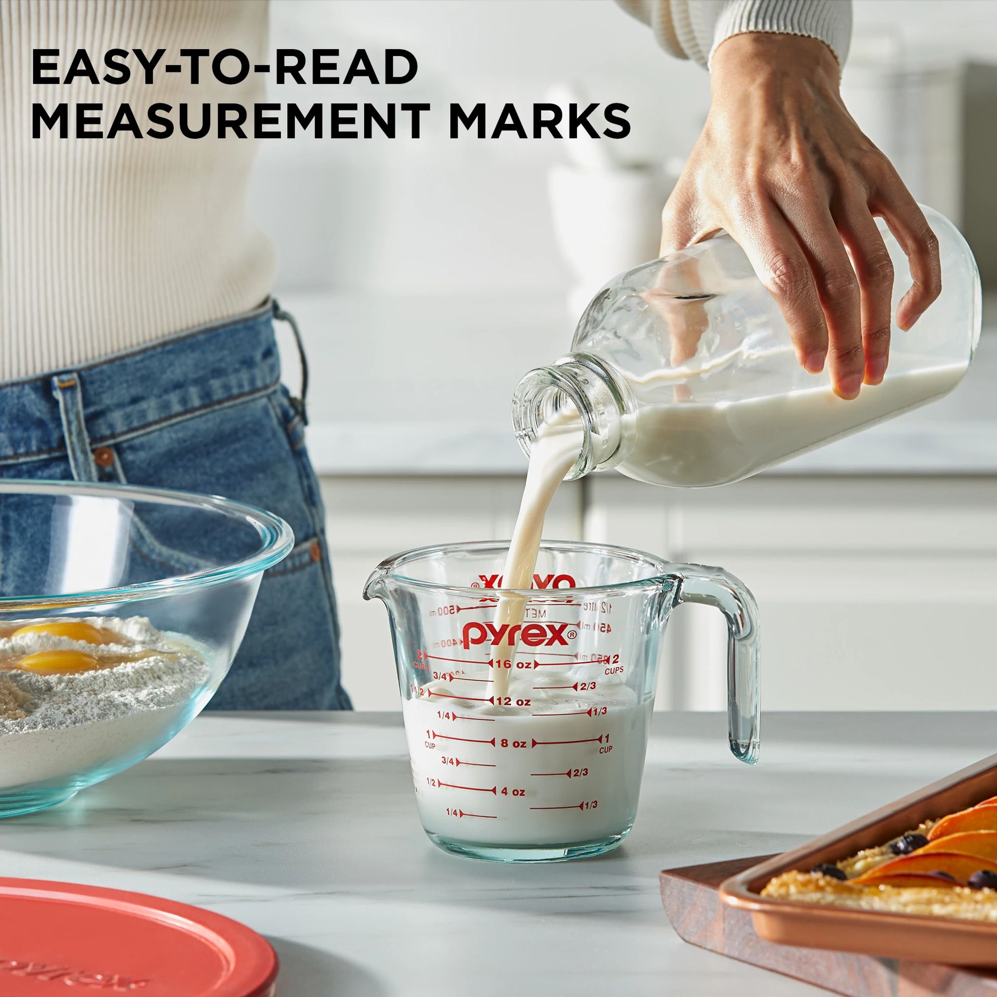 Pyrex Smart Essentials 3-piece Glass Prep Set - Image 3
