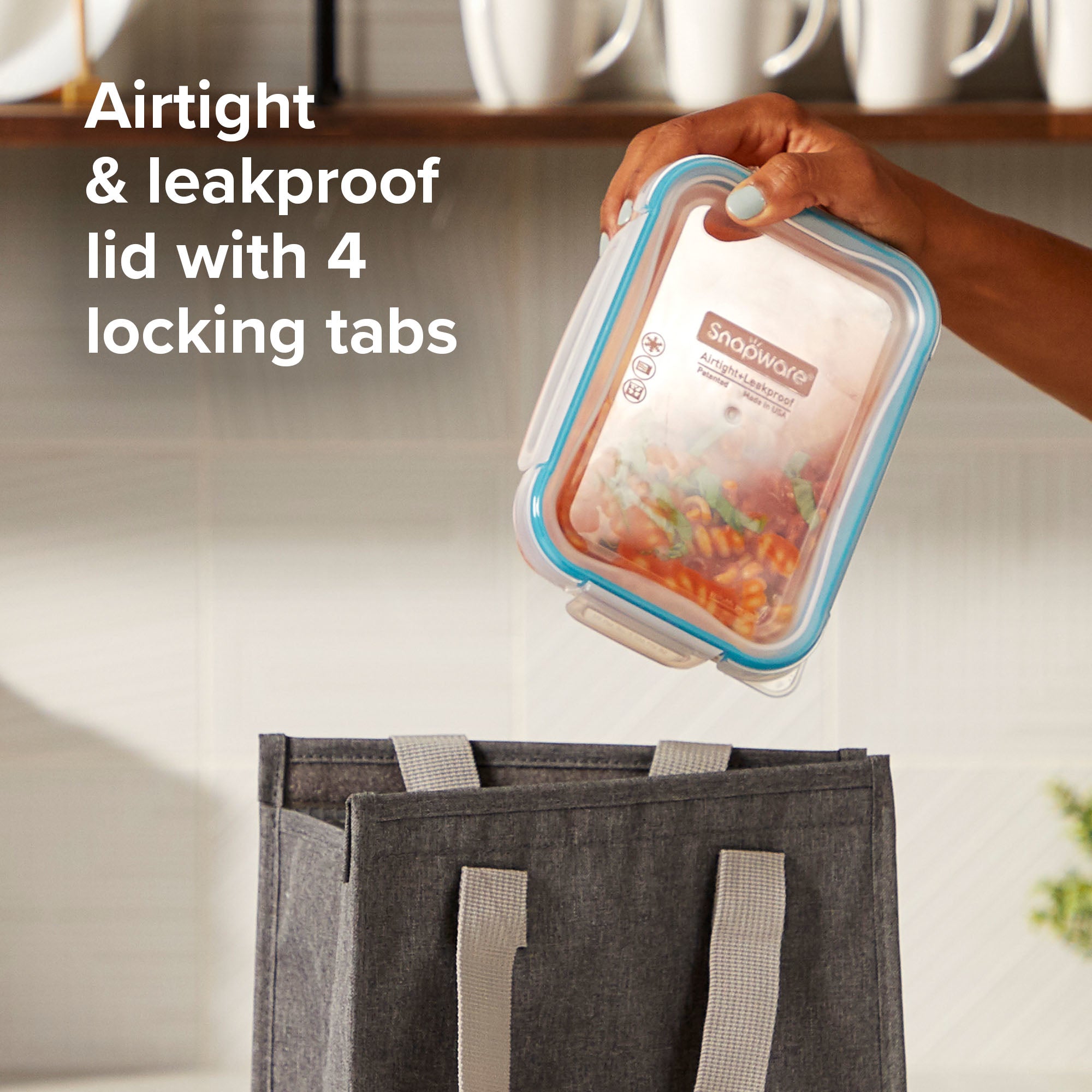 Snapware Total Solution 6-piece Rectangular Plastic Food Storage Set - Image 5