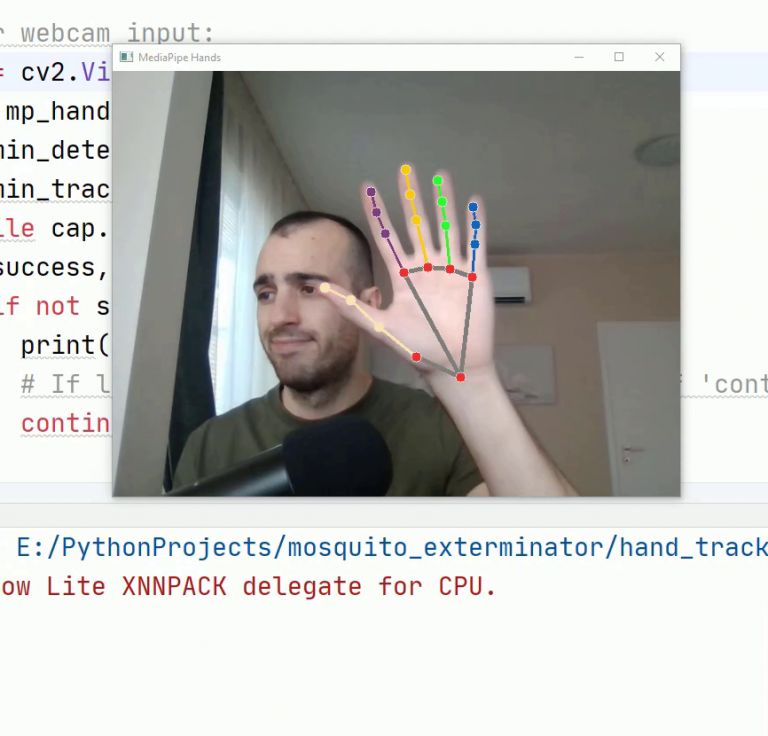 How I Built A Computer Vision Game With Opencv Mediapipe And Python Pysource - Creative Gradient Wallpaper - Mobile